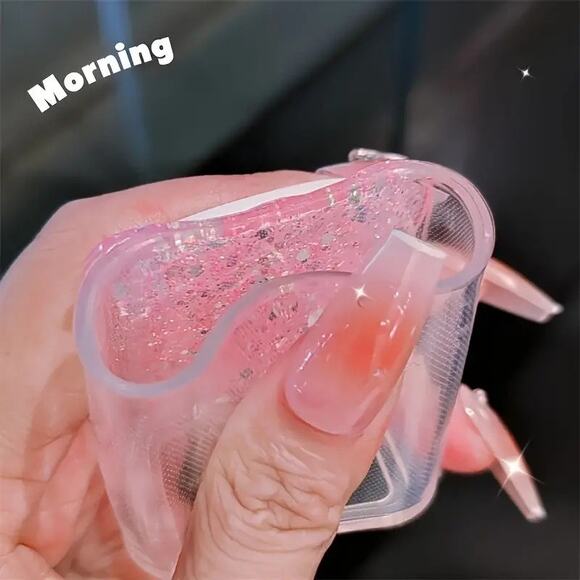 Cute Kawaii Hello Kitty Cat Pink Glitter USB Charger Cable Protector - Picture 5 of 5